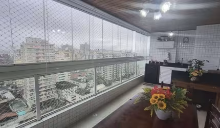 Apartamento com 3 dormitórios à venda, 142 m² por R$ 850.000 - Vila Assunção - Praia Grande/SP