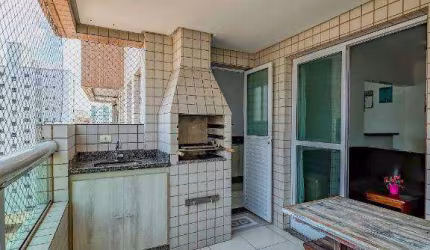 Apartamento com 2 dormitórios à venda, 78 m² por R$ 480.000 - Aviação - Praia Grande/SP