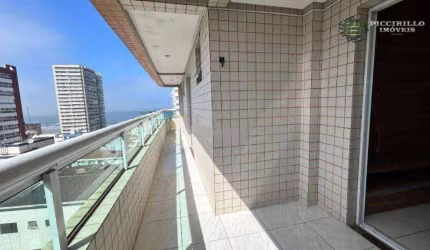 Apartamento com 3 dormitórios à venda, 120 m² por R$ 750.000,00 - Aviação - Praia Grande/SP