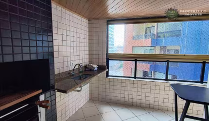 Apartamento com 2 dormitórios à venda, 75 m² por R$ 430.000 - Aviação - Praia Grande/SP