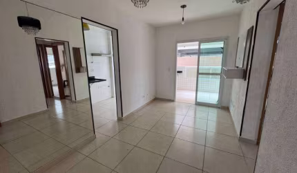 Apartamento com 2 dormitórios à venda, 64 m² por R$ 425.000,00 - Vila Assunção - Praia Grande/SP