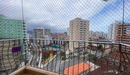 Apartamento com 3 dormitórios à venda, 104 m² por R$ 410.000,00 - Caiçara - Praia Grande/SP