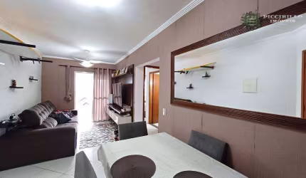 Apartamento com 2 dormitórios à venda, 74 m² por R$ 370.000 - Aviação - Praia Grande/SP