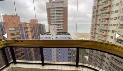 Cobertura com 3 dormitórios à venda, 139 m² por R$ 1.000.000 - Aviação - Praia Grande/SP