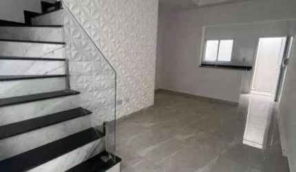 Sobrado com 2 dormitórios à venda, 60 m² por R$ 360.000 - Boqueirão - Praia Grande/SP