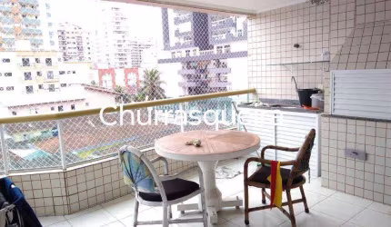 Apartamento com 3 dormitórios à venda, 122 m² por R$ 570.000 - Tupi - Praia Grande/SP