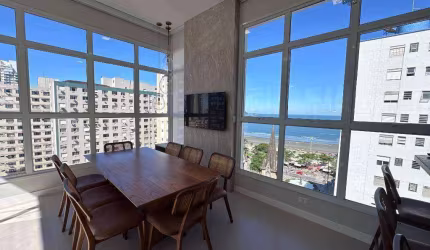 Cobertura com 3 dormitórios à venda, 158 m² por R$ 4.290.000,00 - Embaré - Santos/SP