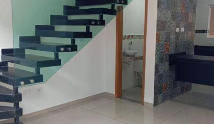 Casa com 3 dormitórios à venda, 68 m² por R$ 310.000,00 - Maracanã - Praia Grande/SP