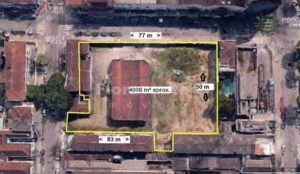 Terreno, 4000 m² - venda por R$ 30.000.000 ou aluguel por R$ 100.000/mês - Vila Matias - Santos/SP