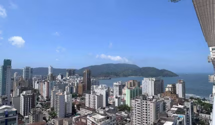 Apartamento com 3 dormitórios para alugar, 151 m² por R$ 15.000,02/mês - Ponta da Praia - Santos/SP