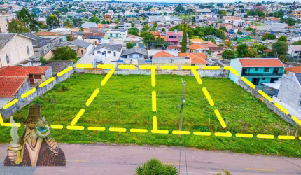 Terreno à venda, 420 m² por R$ 560.000,00 - Capão Raso - Curitiba/PR