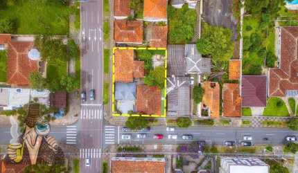 Terreno à venda, 618 m² por R$ 2.800.000,00 - Mercês - Curitiba/PR