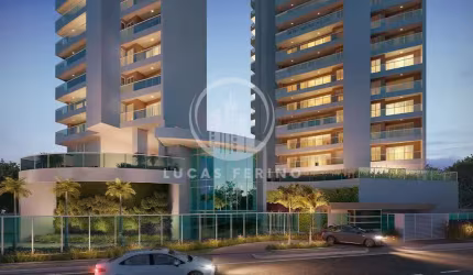 Apartamento para Venda em Fortaleza, Fátima, 3 dormitórios, 3 suítes, 5 banheiros, 3 vagas