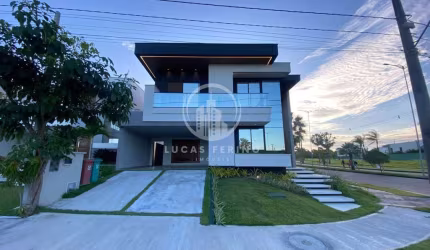 Casa Alto Padrão para Venda em Eusébio, Cidade Alpha, 4 dormitórios, 4 suítes, 6 banheiros, 4 vagas