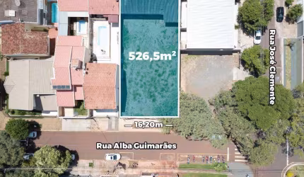 Terreno com 526.5 m² à Venda na Zona 07 - Maringá