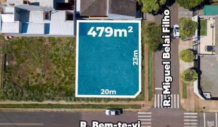 Terreno com 479 m² à Venda no Jardim Everest - Maringá