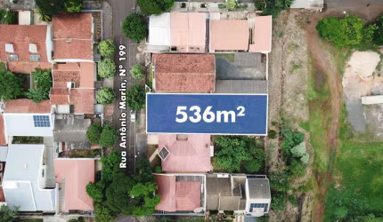 Terreno com 536 m² à Venda na Vila Santo Antônio - Maringá