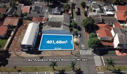 Terreno com 401.6 m² à Venda no Jardim São Francisco - Maringá