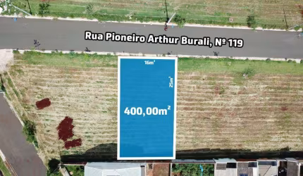 Terreno com 400 m² à Venda no Jardim Baeza - Maringá