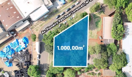 Terreno com 1000 m² à Venda no Parque Industrial - Maringá