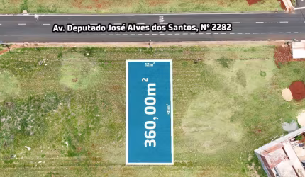 Terreno com 360 m² à Venda noJardim Santa Cruz - Maringá