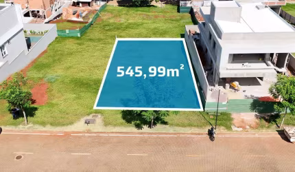 Terreno à venda em Maringá, Jardins de Monet Residence, com 545.99 m²