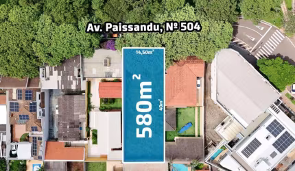 Terreno com 580 m² à Venda na Zona 03 - Maringá
