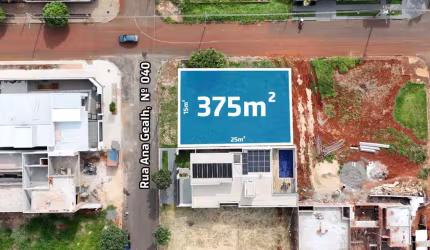 Terreno à venda em Maringá, Bom Jardim, com 375 m²