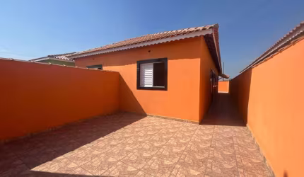 Casa para Venda em Itanhaém, Tupy, 2 dormitórios, 1 banheiro, 1 vaga