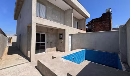 Casa para Venda em Itanhaém, Bopiranga, 2 dormitórios, 2 suítes, 2 banheiros, 2 vagas