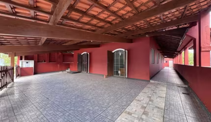 Casa para Venda em Itanhaém, Palmeiras, 6 dormitórios, 2 suítes, 2 banheiros, 4 vagas