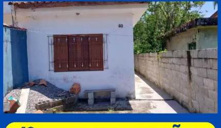 Casa para Venda em Itanhaém, Guacyra, 1 dormitório, 1 banheiro, 4 vagas