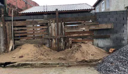 Casa para Venda em Itanhaém, Nossa Senhora do Sion, 2 dormitórios, 1 banheiro, 1 vaga