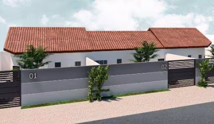 Casa para Venda em Itanhaém, Cibratel 2, 2 dormitórios, 1 suíte, 1 banheiro