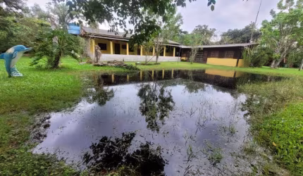 Chácara para Venda em Itanhaém, Gaivota, 5 dormitórios, 3 suítes, 1 banheiro, 20 vagas