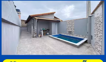 Casa para Venda em Itanhaém, Diplomata, 2 dormitórios, 1 banheiro, 2 vagas