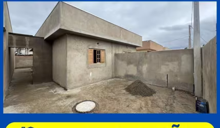 Casa para Venda em Itanhaém, Nova Itanhaém, 2 dormitórios, 1 banheiro, 1 vaga