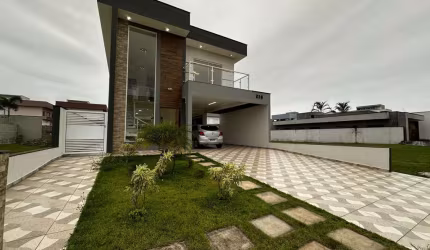 Casa em Condomínio para Venda em Itanhaém, Guacyra, 3 dormitórios, 1 suíte, 1 banheiro, 4 vagas