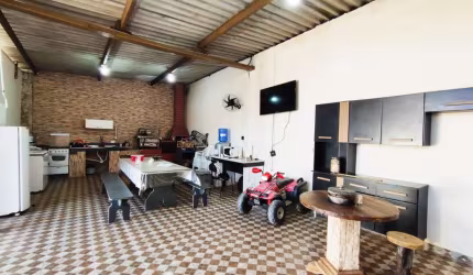 Casa para Venda em Itanhaém, São Fernando, 2 dormitórios, 2 suítes, 1 banheiro, 6 vagas