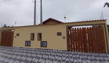 Casa para Venda em Itanhaém, Nova Itanhaém, 2 dormitórios, 1 suíte, 1 banheiro, 2 vagas