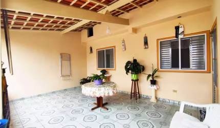 Casa para Venda em Itanhaém, Palmeiras, 2 dormitórios, 1 banheiro, 4 vagas