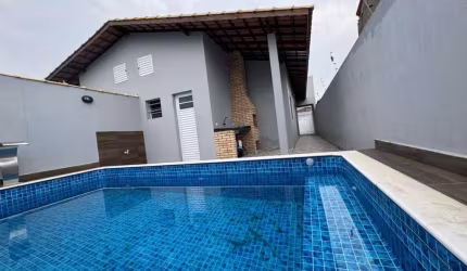 Casa para Venda em Itanhaém, Nossa Senhora do Sion, 2 dormitórios, 1 suíte, 1 banheiro, 2 vagas