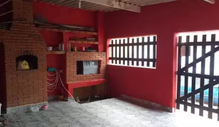 Casa para Venda em Peruíbe, Balneário Arpoador 2, 3 dormitórios, 1 banheiro, 2 vagas
