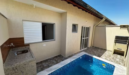 Casa em Condomínio para Venda em Itanhaém, Cibratel 2, 2 dormitórios, 1 banheiro, 1 vaga
