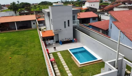 Casa Sobreposta para Venda em Itanhaém, Cibratel 2, 3 dormitórios, 1 suíte, 1 banheiro, 2 vagas