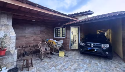 Casa para Venda em Itanhaém, Jardim Corumbá, 2 dormitórios, 1 suíte, 1 banheiro, 2 vagas
