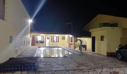 Casa para Venda em Itanhaém, Gaivota, 1 dormitório, 1 banheiro, 5 vagas