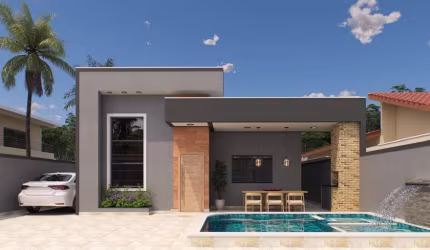 Casa para Venda em Itanhaém, Grandesp, 3 dormitórios, 1 suíte, 1 banheiro, 4 vagas