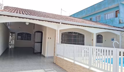 Casa para Venda em Itanhaém, Gaivota, 4 dormitórios, 1 suíte, 1 banheiro, 3 vagas
