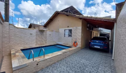 Casa para Venda em Itanhaém, Nova Itanhaém, 2 dormitórios, 1 banheiro, 5 vagas
